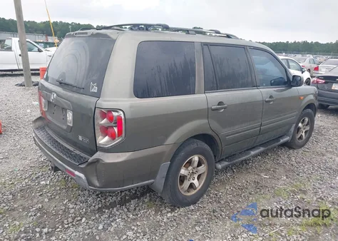 2006 Honda Pilot Ex-L from USA, damaged, VIN 5FNYF28506B001902